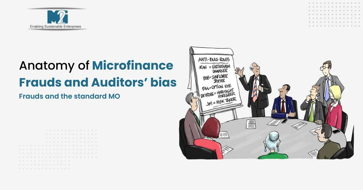 Microfinance frauds, Individual staff scams, Top-level collusion, Stakeholder impact, Industry reputation, Fraud detection, Microfinance industry, Financial fraud, Auditing methodologies, Client verification